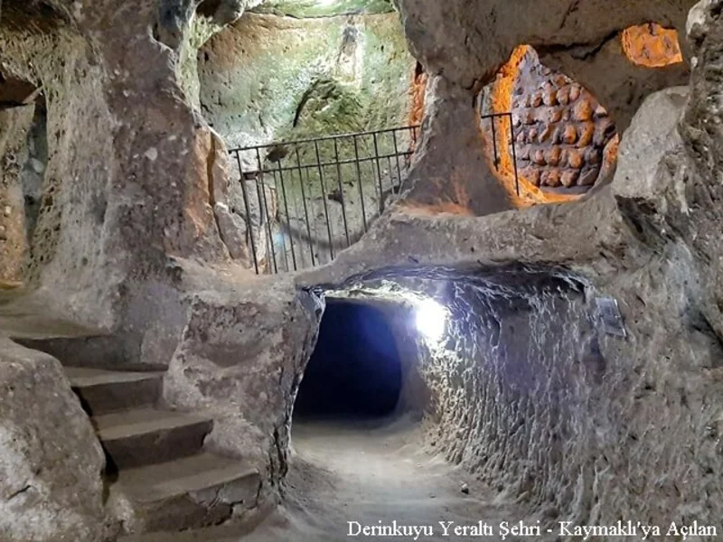 Kapadokya'nın Gizemli Yeraltı Şehirleri